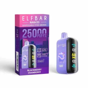 ELF BAR RAYA D3 - Blackberry Cranberry