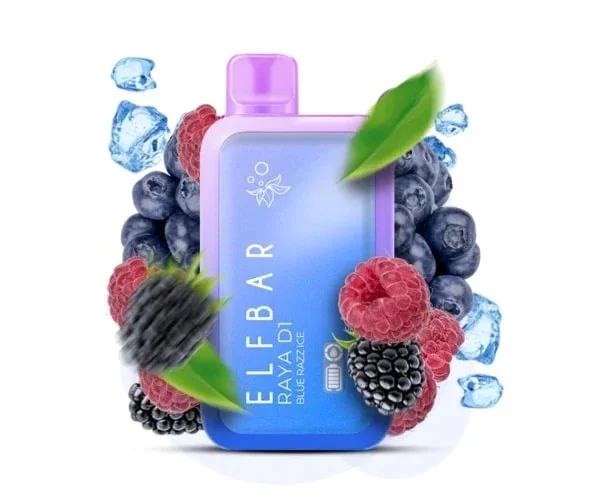 ELF BAR RAYA D1 β Blue Razz Ice