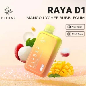 ELFBAR RAYA D1- Mango Lychee Bubblegum