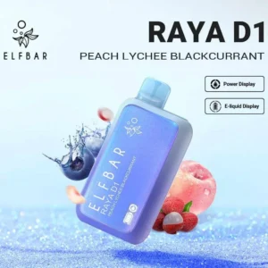 Elfbar Raya D1 Peach Lychee Blackcurrant