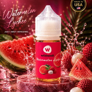 Willwell Watermelon Lychee Nic Salt E-Liquid 30ml 50MG