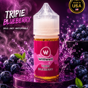 Willwell Triple Blueberry Nic Salt E-Liquid 30ml 50MG
