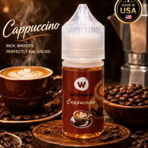 Willwell Cappuccino Nic Salt E-Liquid 30ml 50MG