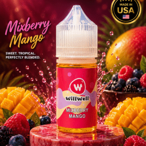 Willwell Mix Berry Mango Nic Salt E-Liquid 30ml 50MG