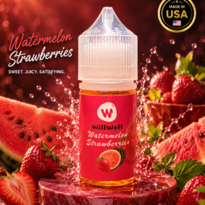 Willwell Watermelon Strawberry Nic Salt E-Liquid 30ml 50MG