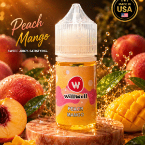 Willwell Peach Mango Nic Salt E-Liquid 30ml 50MG